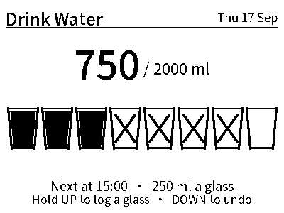 Drink water